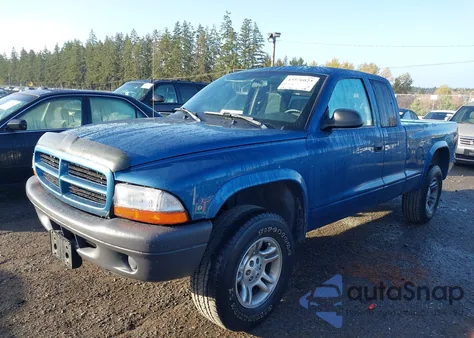 2003 Dodge Dakota из США, поврежденный, VIN 1D7HG12X73S248226